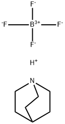 QUINUCLIDIN-1-IUM 四氟硼酸盐 结构式