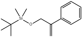 Benzene, [1-[[[(1,1-dimethylethyl)dimethylsilyl]oxy]methyl]ethenyl]- 结构式