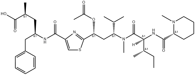 Tubulysin M 结构式