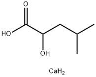 2-羟基-4-甲基戊酸钙盐 结构式