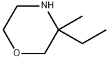 3-乙基-3-甲基吗啉 结构式