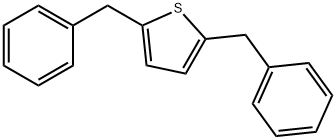 2,5-dibenzyl-thiophene 结构式