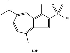薁磺酸钠杂质1 结构式