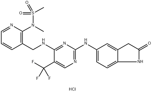 PF562271 HCL;PF 562271 HCL 结构式