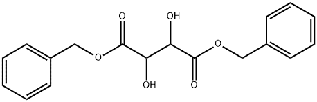 Butanedioic acid, 2,3-dihydroxy-, 1,4-bis(phenylmethyl) ester 结构式