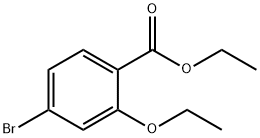 Benzoic acid, 4-bromo-2-ethoxy-, ethyl ester 结构式