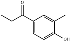 1-(4-羟基-3-甲基苯基)丙-1-酮 结构式