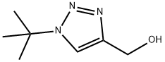 (1-(叔丁基)-1H-1,2,3-三唑-4-基)甲醇 结构式