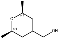 REL-((2R,6S)-2,6-二甲基四氢2H-吡喃-4-基)甲醇 结构式