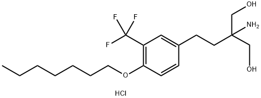 MT-1303盐酸盐 结构式