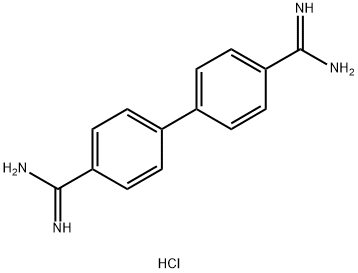 1,1'-联苯]-4,4'-双(羧酰亚胺)二盐酸盐 结构式