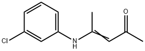 3-Penten-2-one, 4-[(3-chlorophenyl)amino]- 结构式