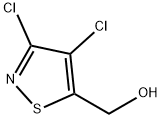 (3,4-二氯异噻唑-5-基)甲醇 结构式