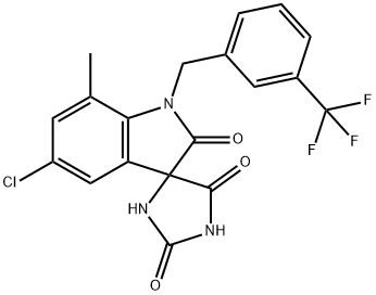 化合物 AZD1386 结构式