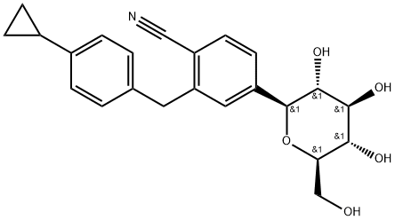 Velagliflozin 结构式