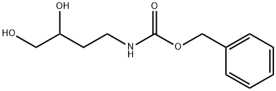 [(rac)-3,4-dihydroxy-butyl]-carbamic acid benzyl ester 结构式