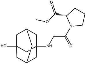 Vildagliptin Carboxylic Acid Methyl Ester 结构式