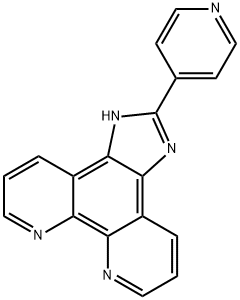 2-(Pyridin-4-yl)imidazo[4,5-f][1,10]phenanthroline 结构式