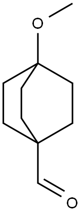 4-Methoxybicyclo<2.2.2>octane-1-carboxaldehyde 结构式