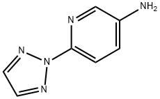 6-(2H-1,2,3-三唑-2-基)吡啶-3-胺 结构式