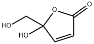 2(5H)-Furanone, 5-hydroxy-5-(hydroxymethyl)- 结构式