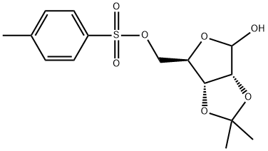 2,3-ISOPROPYLIDENE-5-TOS D-RIBOSE 结构式
