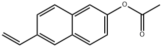 2-NAPHTHALENOL, 6-ETHENYL-, 2-ACETATE 结构式