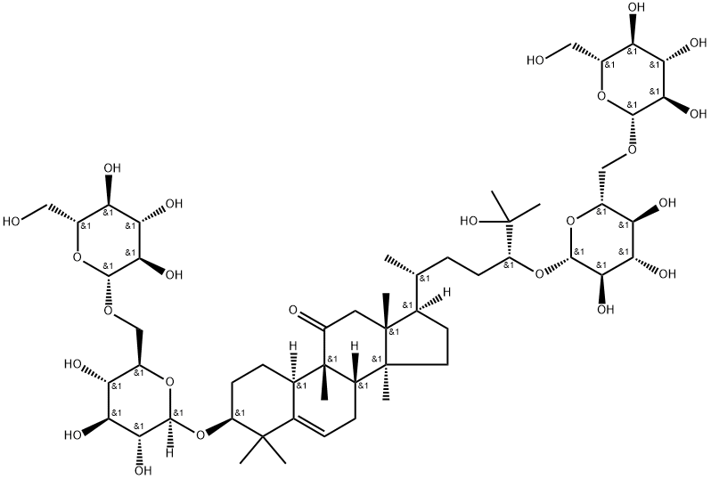 11-Oxomogroside IVa 结构式