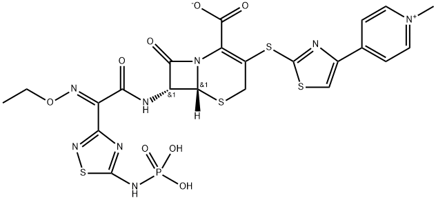 Ceftaroline Fosamil Impurity 18 结构式