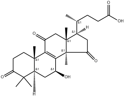 赤芝酸A 结构式