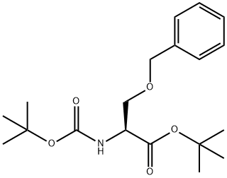 Alanine, 3-(benzyloxy)-N-carboxy-, di-tert-butyl ester (7CI) 结构式