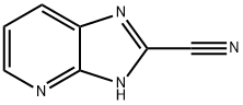 3H-IMIDAZO[4,5-B]PYRIDINE-2-CARBONITRILE 结构式