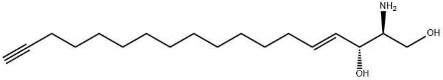 Sphingosine (d18:1) Alkyne 结构式