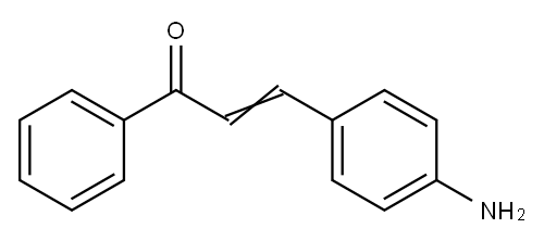 2-Propen-1-one, 3- (4-aminophenyl)-1-phenyl- 结构式