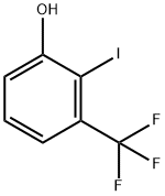 2-碘-3-(三氟甲基)苯酚 结构式