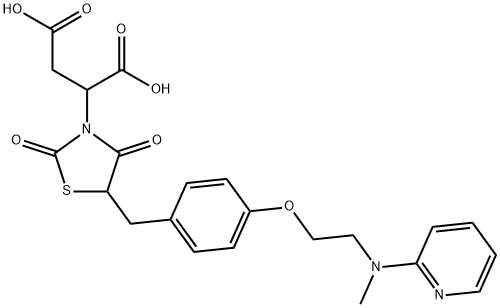 罗格列酮杂质7 结构式
