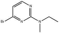 4-Bromo-2-(N,N-methylethylamino)pyrimidine 结构式