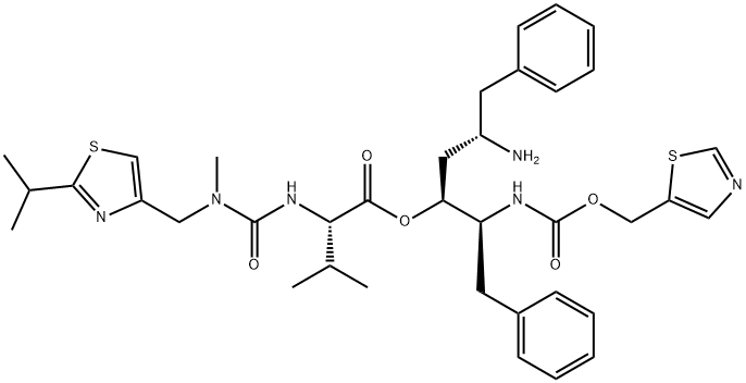 Ritonavir O-Acyl Isomer 结构式