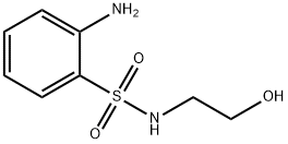 Benzenesulfonamide, 2-amino-N-(2-hydroxyethyl)- 结构式