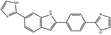 6-(1H-imidazol-2-yl)-2-[4-(1H-imidazol-2-yl)phenyl]-1H-indole