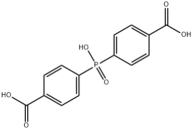 二(4-羧基苯基)磷酸 结构式