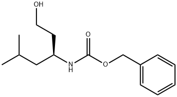 Cbz-(S)-3-amino-5-methylhexan-1-ol 结构式