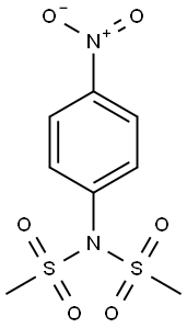 Methanesulfonamide, N-(methylsulfonyl)-N-(4-nitrophenyl)- 结构式