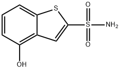 Benzo[b]thiophene-2-sulfonamide, 4-hydroxy- 结构式