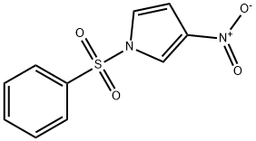 1H-Pyrrole, 3-nitro-1-(phenylsulfonyl)- 结构式