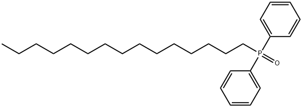 Pentadecyldiphenylphosphine oxide 结构式