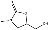 5-(羟甲基)-3-甲基噁唑烷-2-酮 结构式