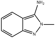 2-甲基-2H-吲唑-3-胺 结构式