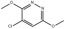Pyridazine, 4-chloro-3,6-dimethoxy- 结构式