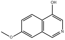 4-Isoquinolinol, 7-methoxy- 结构式